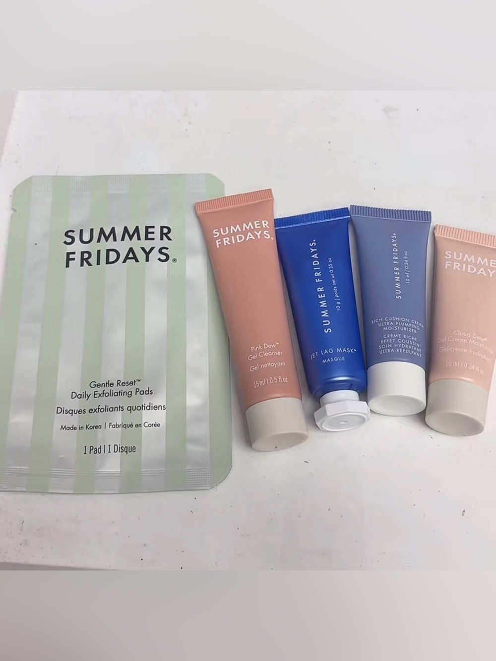 Summer Fridays 5-Piece Mini Skincare Set